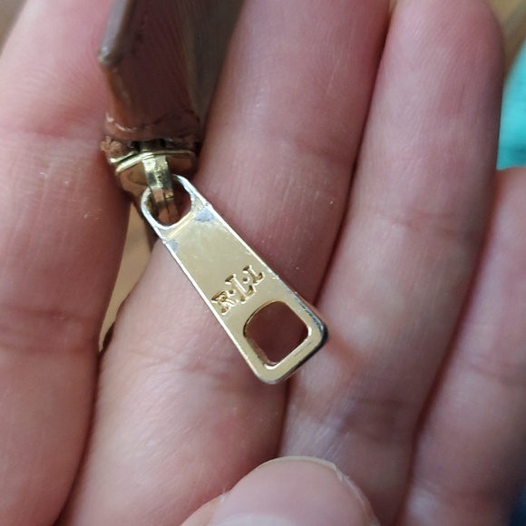 Lauren Ralph Lauren tan change card purse - Picture 5 of 8